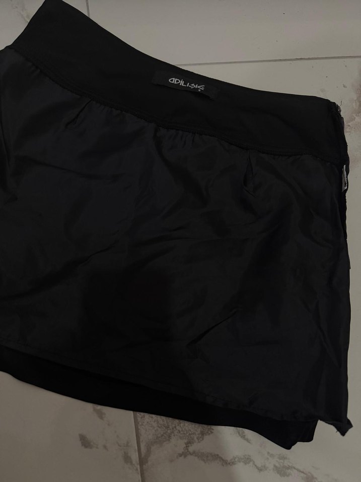 Kemerli Siyah Mini Etek - Görsel 5