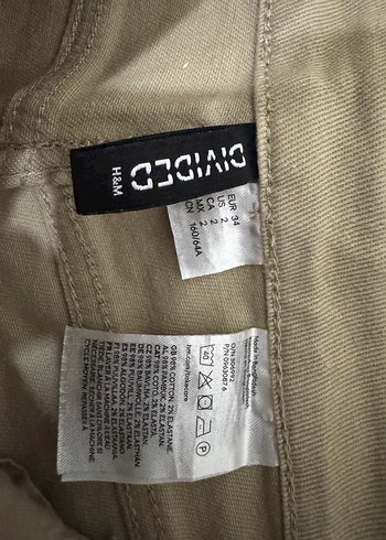 Bej Regular Fit Keten Kadın Pantolon - Görsel 3