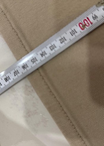 Bej Regular Fit Keten Kadın Pantolon - Görsel 6