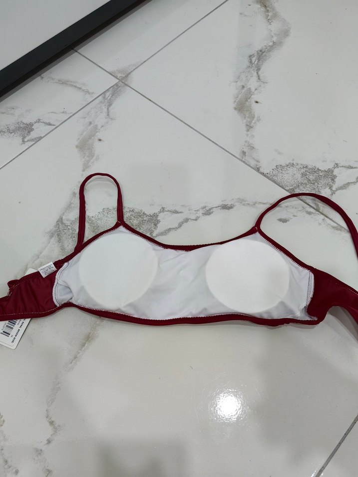 Bordo bikini üstü - Görsel 2