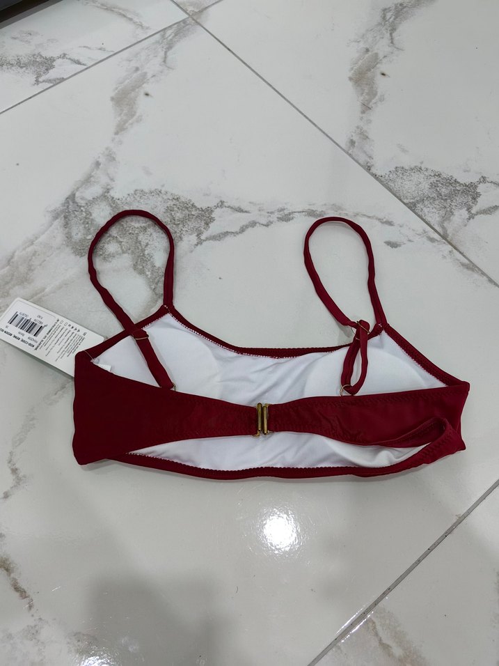 Bordo bikini üstü - Görsel 4