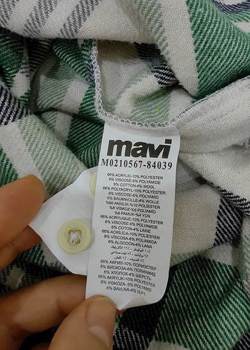 Erkek Yeşil Düğmeli Pamuklu Gömlek - Görsel 9