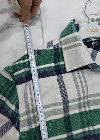 Erkek Yeşil Düğmeli Pamuklu Gömlek - Görsel 7