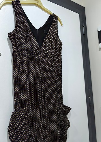 Kahverengi V Yaka Uzun Tulum - Görsel 8