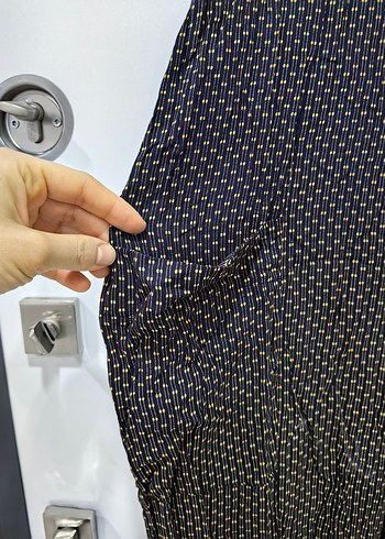 Kahverengi V Yaka Uzun Tulum - Görsel 5