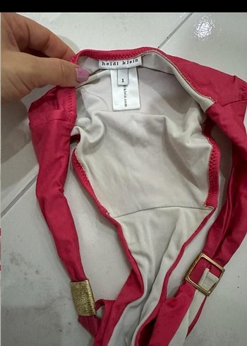 s Beden kırmızı Renk Parlak Kırmızı Mini İpli Bikini