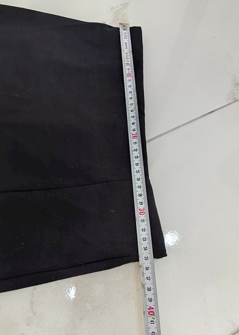 m Beden siyah Renk Siyah Mini Dar Kesim Etek