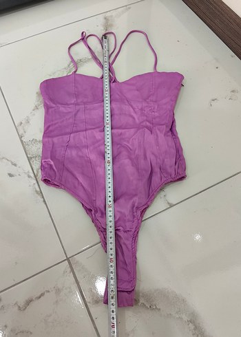 s Beden Mor İnce Askılı Kadın bluz