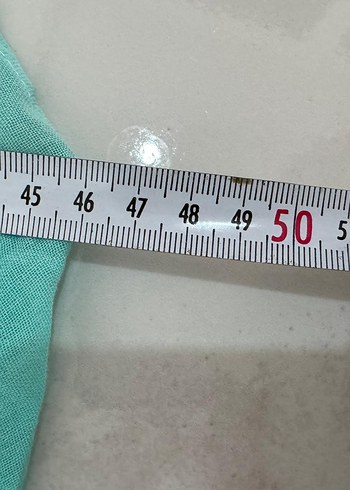 Püsküllü Turkuaz Bohem pareo - Görsel 4