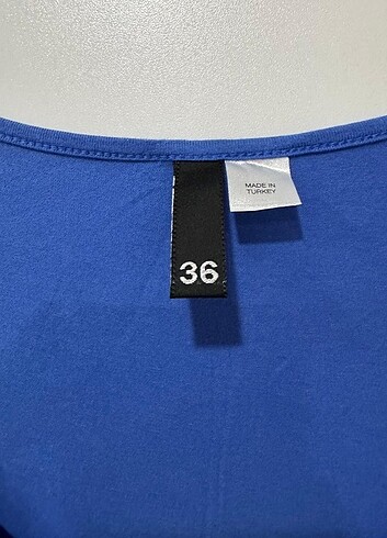 s Beden mavi Renk H&M elbise