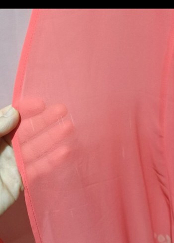 Pembe Uzun Bağlamalı Bohem pareo - Görsel 7