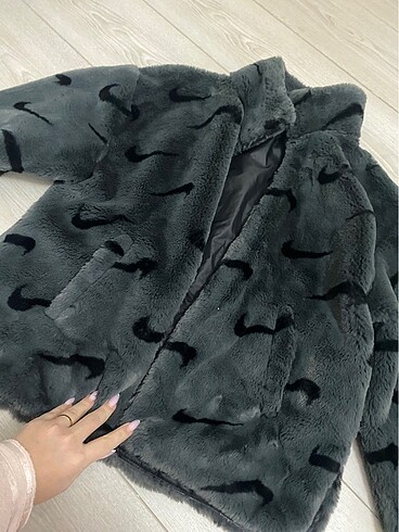 Nike kürk mont peluş