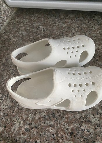 23 Beden Beyaz Kız erkek Çocuk sandalet