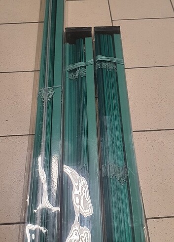 Metal jaluzi perde 3 adet 