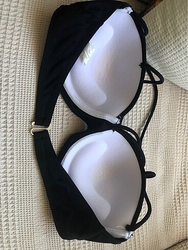 s Beden siyah Renk Bikini üstü