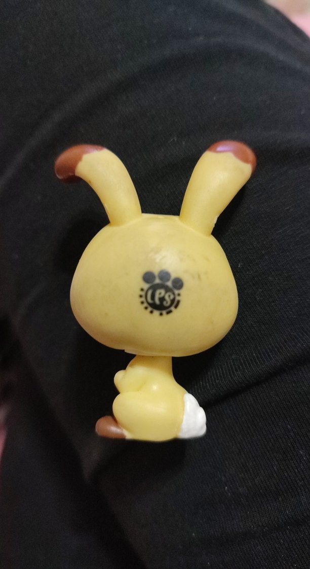 Lps Sarı Tavşan Figür Aksiyon Oyuncağı - Görsel 2
