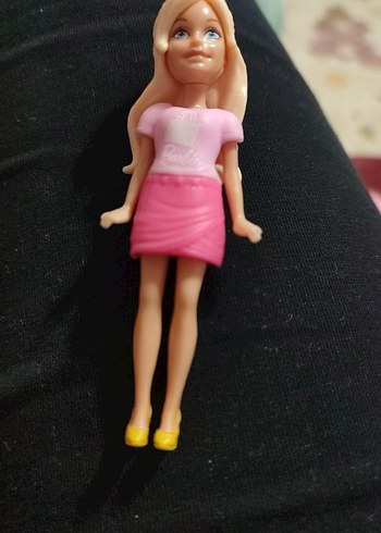 Polly Pocket Pembe Barbie Bebek - Görsel 3