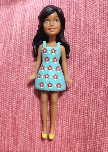 Polly Pocket Turkuaz Elbiseli Pastel Bebek - Görsel 2