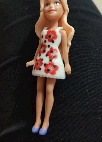 Polly Pocket Çiçekli Beyaz Elbiseli Bebek - Görsel 2