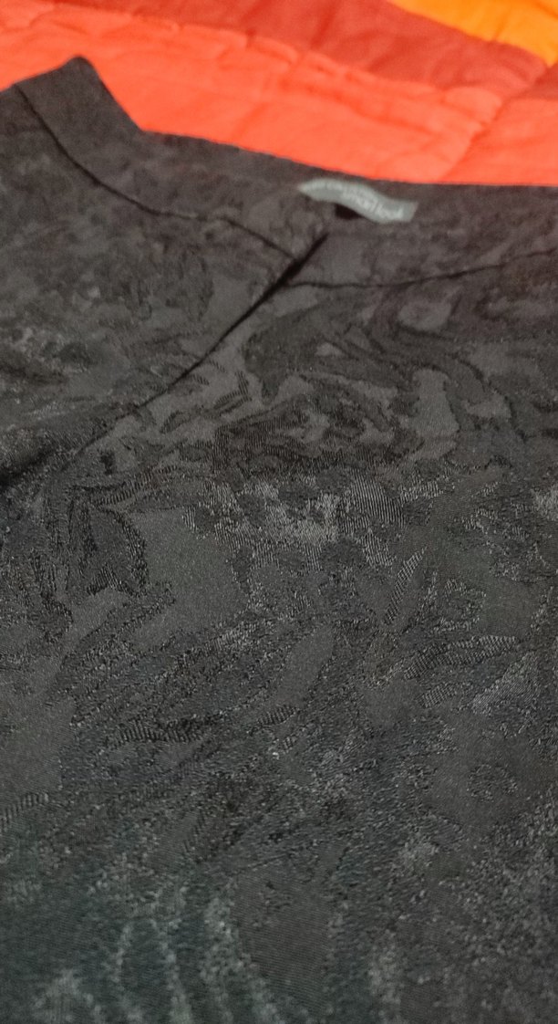 Mudo Collection Siyah Desenli Kadın Kumaş Pantolon - Görsel 2