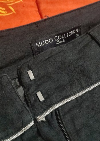 Mudo keten bayan siyah pantalon - Görsel 6