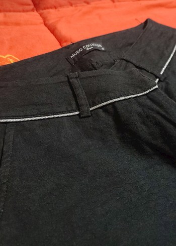 Mudo keten bayan siyah pantalon - Görsel 3