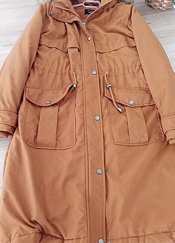 m Beden camel Renk Lcw Parka
