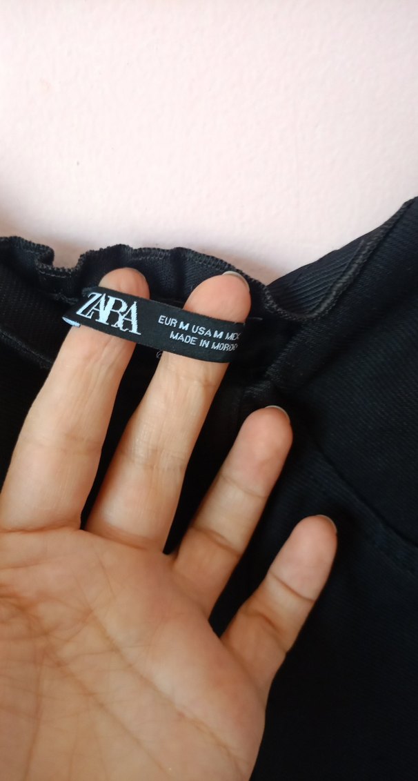 Siyah Straplez Mini Bustiyer - Görsel 2