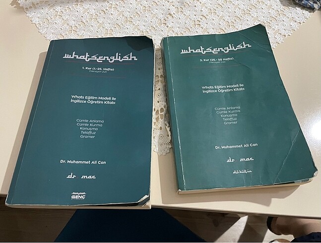 What english 1 ve 2. Kur kitapları