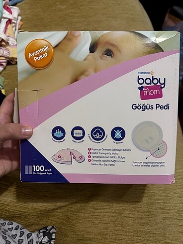Baby mom göğüs pedi