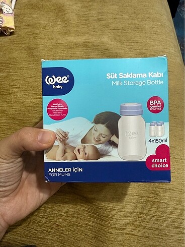 Wee baby süt saklama kabı