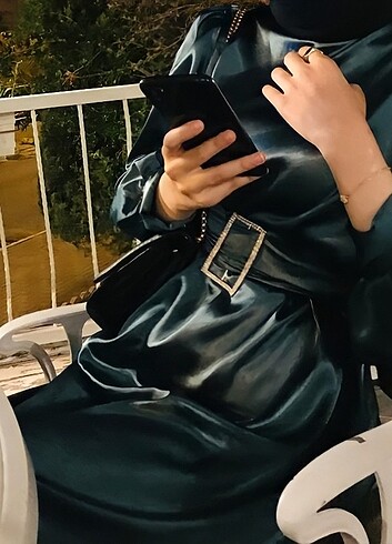 Diğer Tesettür abiye elbisesi