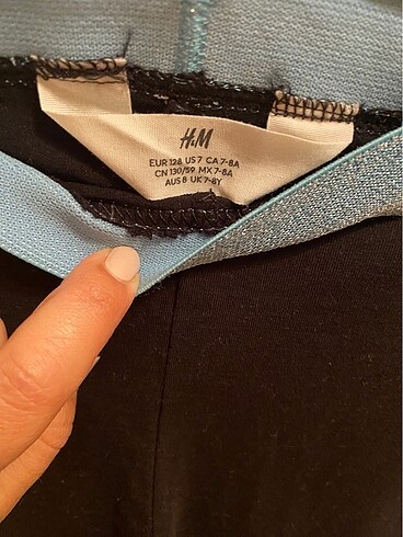 H&M kız çocuk tayt 7-8 yaş - Görsel 4