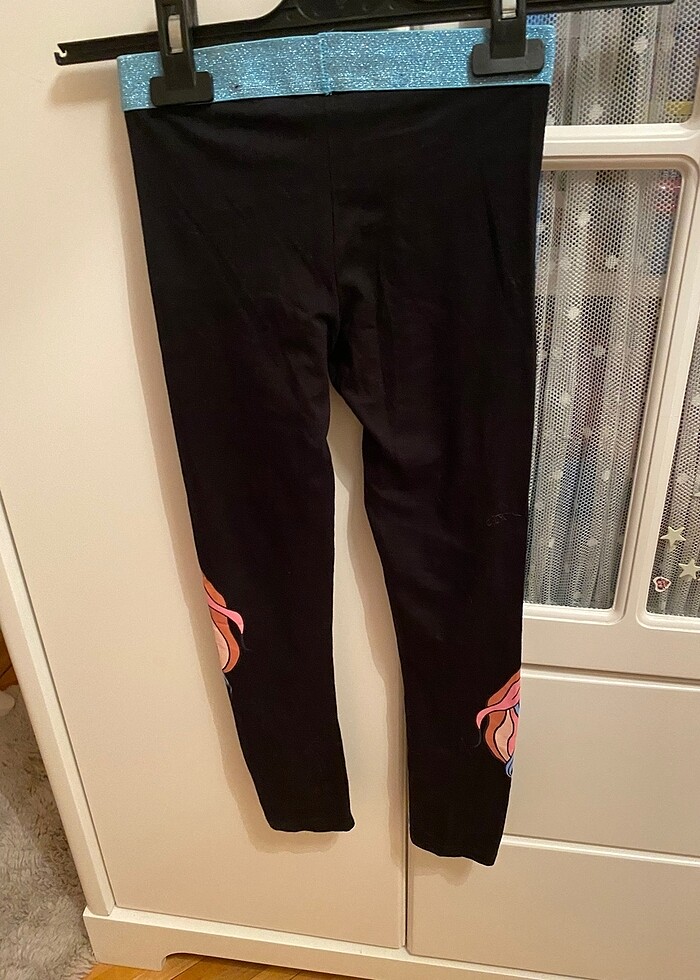 H&M kız çocuk tayt 7-8 yaş - Görsel 3