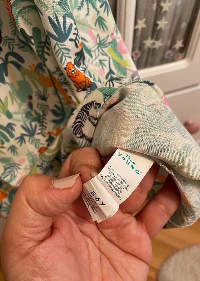 Penti kız çocuk elbise 5-6 yaş - Görsel 3