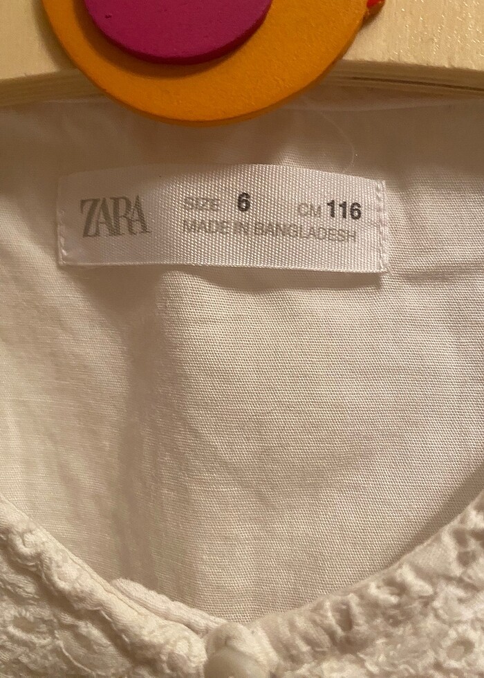 Zara kız çocuk bluz - Görsel 2