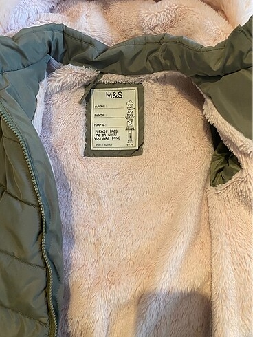 Kız çocuk mont 6-7yaş M&S - Görsel 17