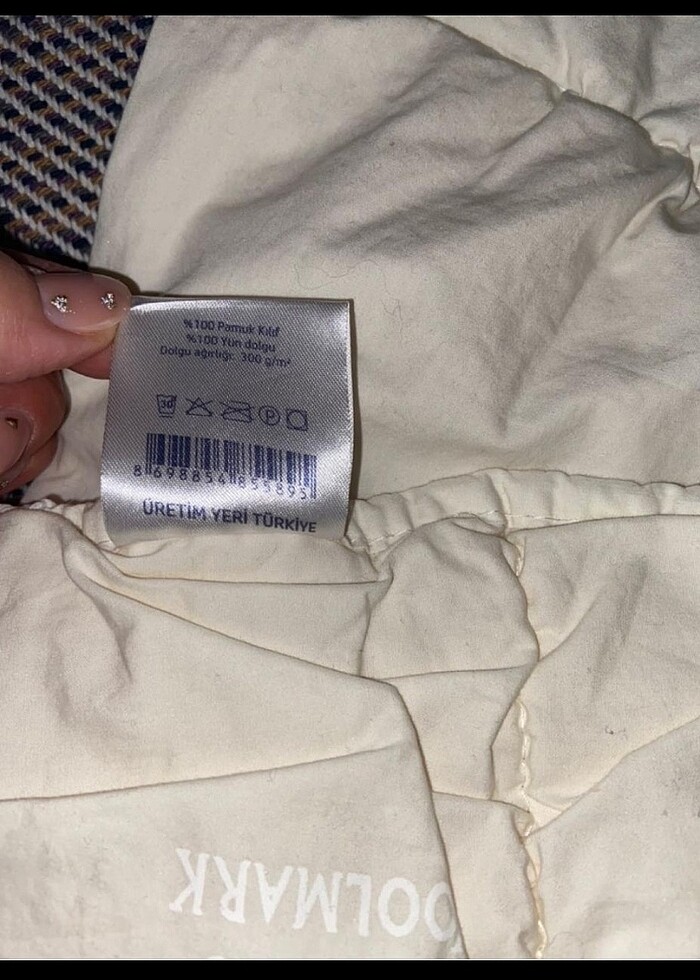 Bebek yün yorgan - Görsel 2