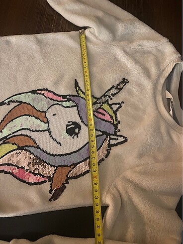 H&M 6-8 yaş kız çocuk polar - Görsel 6