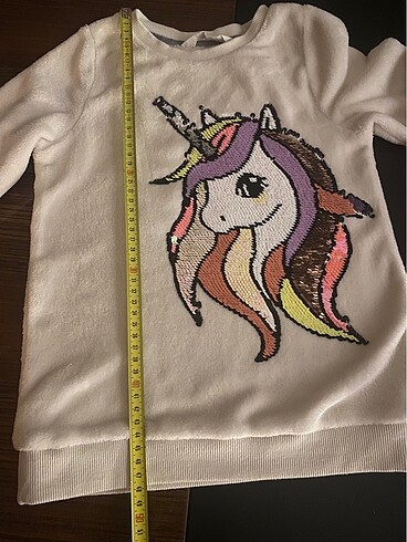 H&M 6-8 yaş kız çocuk polar - Görsel 5