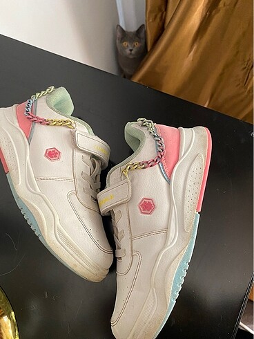 Lumberjack cırt cırtlı kız çocuk spor ayakkabı - Görsel 10