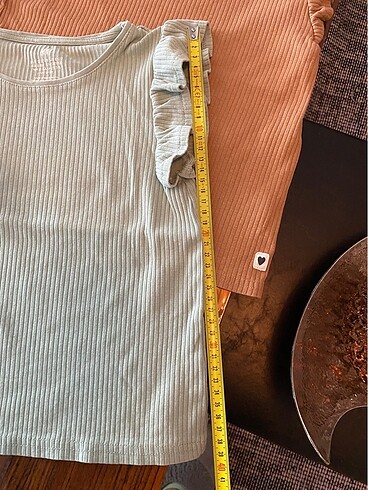 H&M kolsuz t-shirt (ikili) 6-8 yaş - Görsel 5