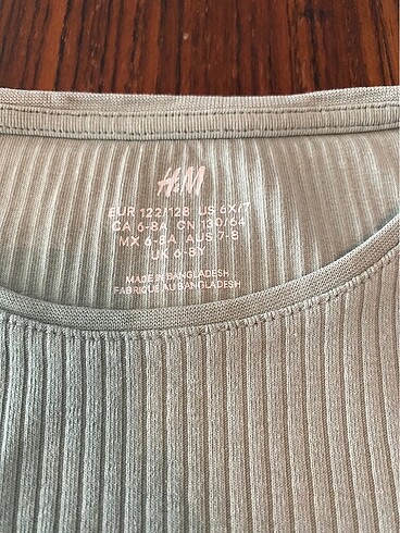 H&M kolsuz t-shirt (ikili) 6-8 yaş - Görsel 11