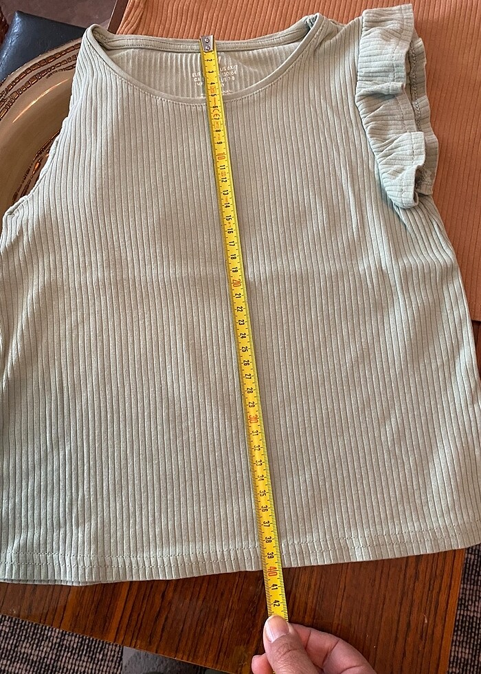 H&M kolsuz t-shirt (ikili) 6-8 yaş - Görsel 4