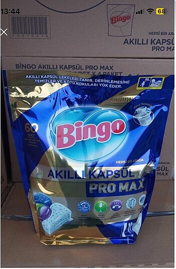 Bingo pro Max bulaşık tableti