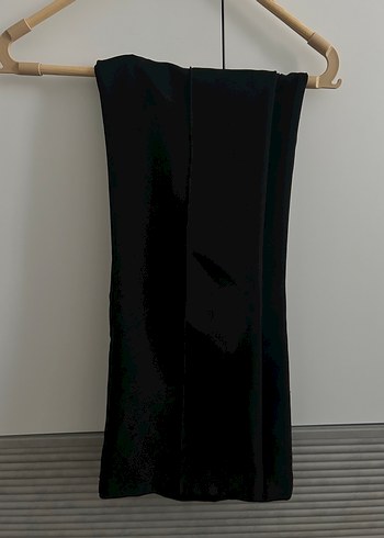 Siyah flare pantolon