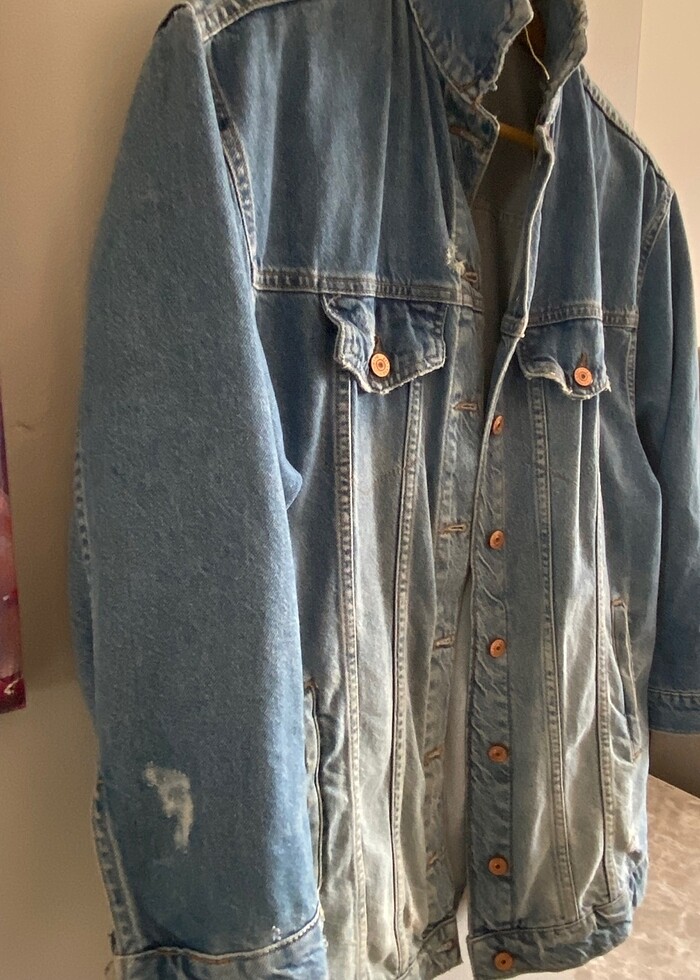 Oversize kot ceket - Görsel 2