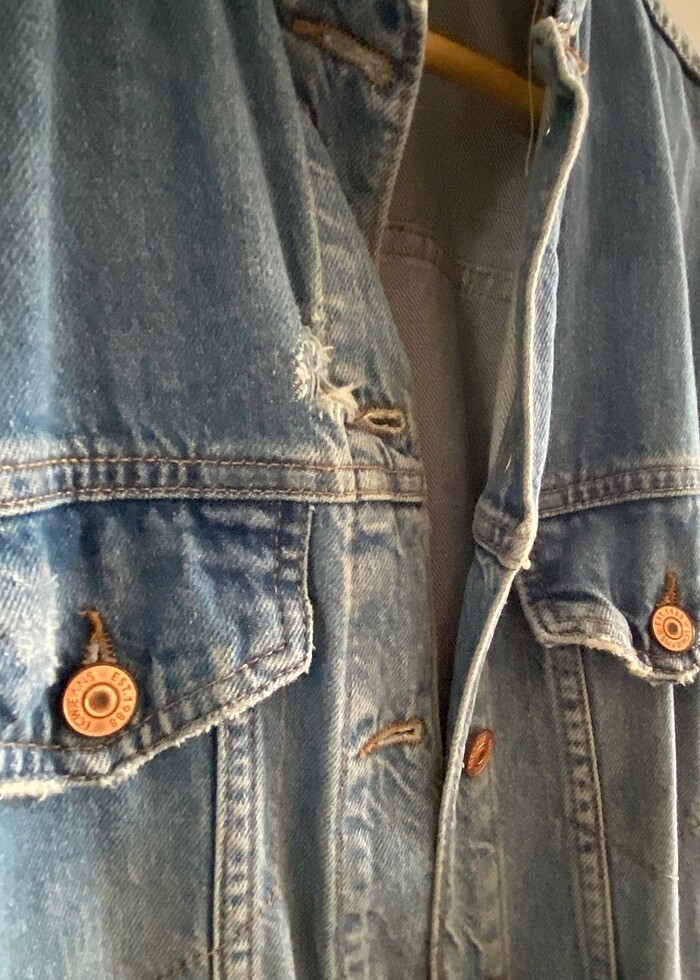 Oversize kot ceket - Görsel 3