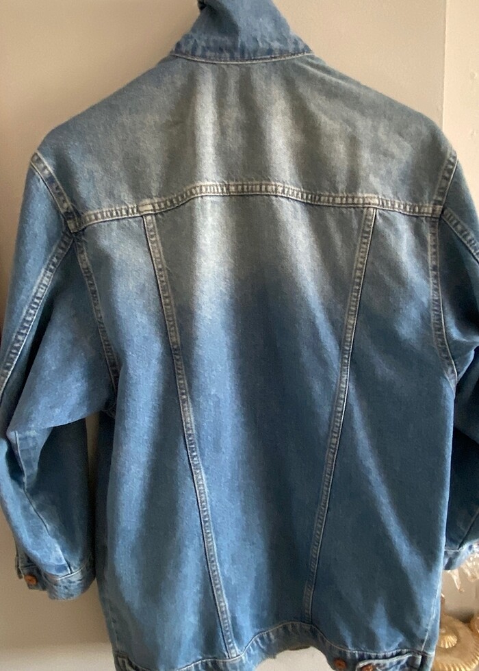 Oversize kot ceket - Görsel 4