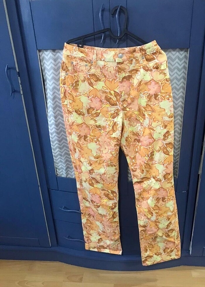 Desenli pantalon - Görsel 2